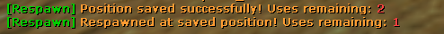 Save Position Respawner